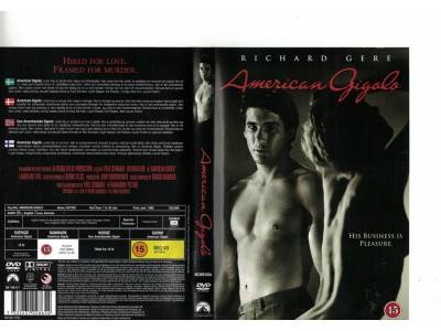 American Gigolo  DVD.  
